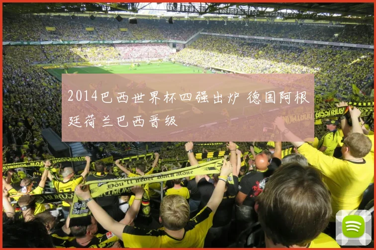 2014巴西世界杯四强出炉 德国阿根廷荷兰巴西晋级